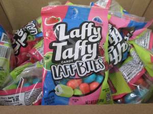 lot 464 image: 12- 3 oz Laffy Taffy Laff Bites...