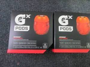 lot 474 image: 2- 4pks Gx Pods Fruit Punch Best Da...
