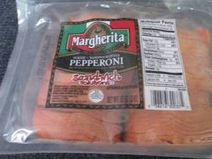 lot 490 image: 32 oz FROZEN Margherita Sliced Pepp...