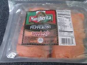 lot 492 image: 32 oz FROZEN Margherita Sliced Pepp...