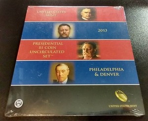 2013 Presidential $1 Uncirculated Set - 8 Coins