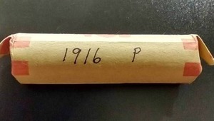 1916 Wheat Penny Roll