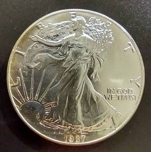 1987 US Silver Eagle