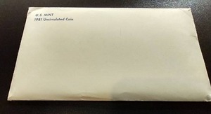 1981 US Mint Uncirculated Set