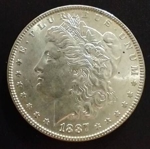 Nice 1887 Morgan Dollar