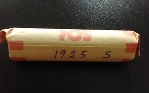 1925-S Wheat Penny Roll