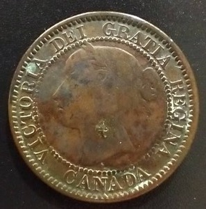 1859 Canadian Penny