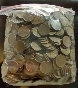 10 Pound Bag of Wheat Pennies