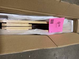 VEIKOUS Bamboo Laundry Hamper with Lid and 2 Removable Liner Bags Customer Returns See Pictures