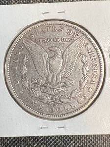 1891-CC US MORGAN SILVER DOLLAR