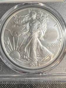 2024 AMERICAN SILVER EAGLE PCGS MS70 FIRST STRIKE