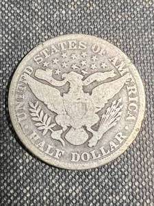 1892 US BARBER HALF DOLLAR