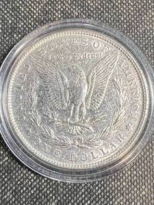 1883 US MORGAN SILVER DOLLAR IN AIRTITE