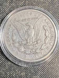 1902 US MORGAN SILVER DOLLAR IN AIRTITE