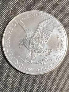 2024 AMERICAN SILVER EAGLE 1 TROY OZ .999 FINE SILVER