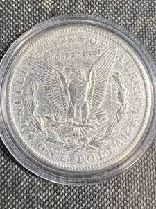 1921-S US MORGAN SILVER DOLLAR IN AIRTITE