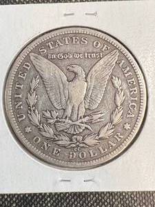 1890-CC US MORGAN SILVER DOLLAR
