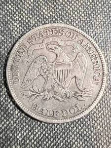 1891 US SEATED LIBERTY HALF DOLLAR