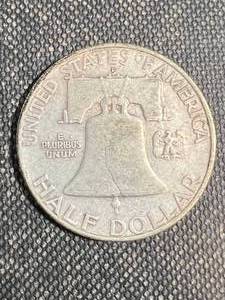 1950-D US FRANKLIN HALF DOLLAR