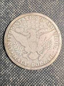 1894-S US BARBER HALF DOLLAR