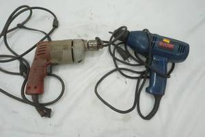 Milwaukee & Royal Electric Drills