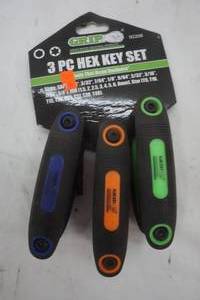 New Grip 3 Pc Hey Key Set