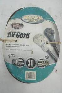 New RV Cord Ultra Power 10 Gauge, 30ft