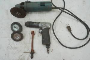 Tnakita Grinder & NAPA Air Drill