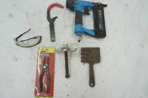 Flotool, air gun, safety glasses, Push Pin Pliers