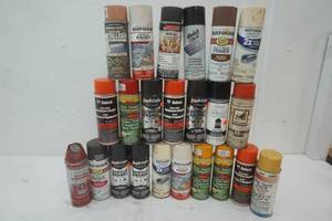Variety of Spray Paints