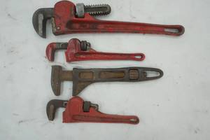 Variety of Pipe wrenches