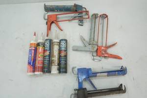 SiliconeCaulking Guns with supplies