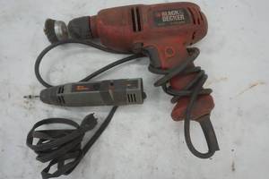 Black & Decker Drill and  Micro Workshop Tool