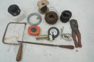 50 Tape Measures, wire and more