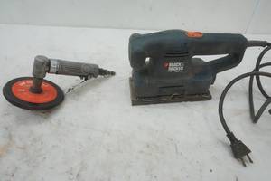 Black & Decker Sander and air sander