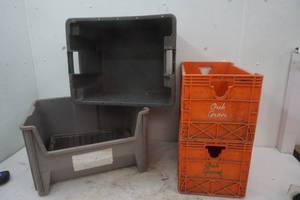 Four Garage Storage Containers