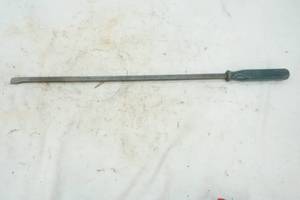 Screwdriver with green handle