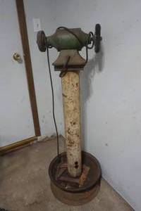 Electric Grinder on Stand