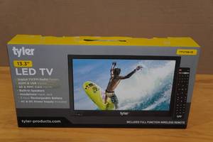 lot 15 image: Tyler 13.3 LED TV