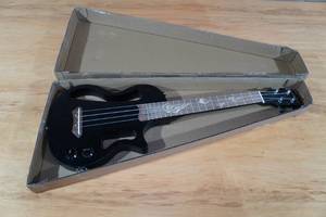lot 27 image: Lotkey 26 Okoume Body Electric Ukulele
