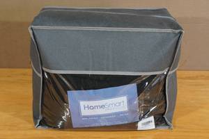 lot 45 image: Weighted Blanket 88cmX104cm, 45lbs -Black