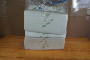 lot 46 image: 5-Piece Bamboo Wedge Pillow Set