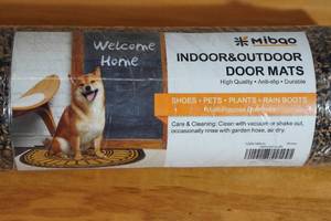 lot 129 image: Mibao IndoorOutdoor Door Mat 120cmx180cm