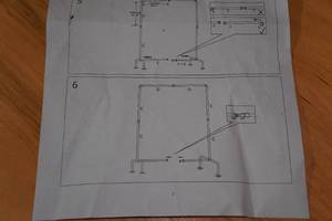 lot 130 image: Industrial Pipe Clothing Rack 41.3x54.7