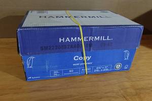 lot 173 image: Hammermill 8-12 x 11 Copy Paper - 4000 Sheets