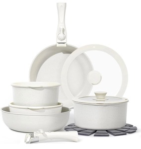 lot 8 image: Soday 15-Piece Non-Stick Cookware Set