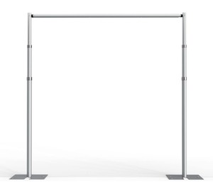 lot 10 image: Emart Pipe & Drape Backdrop Stand Kit 10x10