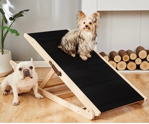 lot 22 image: Orgxnert Wooden Foldable Pet Ramp