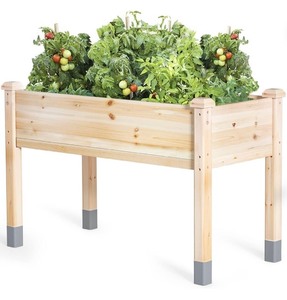 lot 38 image: Mixc Wooden Raised Garden Bed 48x24.4x31