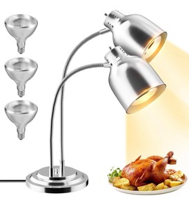 lot 137 image: PYY Commercial Food Warmer Lamps